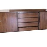 Vintage Scandinavian teak sideboard from the 60s, 70s
