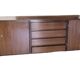 Vintage Scandinavian teak sideboard from the 60s, 70s