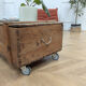 Table basse coffre vintage