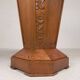 Table d'appoint octogonale Art Déco, chêne, années 1930