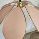 Hanging lampe fleur lin