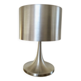 Brushed metal tulip floor lamp vintage 70s