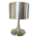 Brushed metal tulip floor lamp vintage 70s