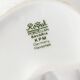 Shell-shaped porcelain catchall, Royal KPM Bavaria from the 1970s.