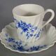 6 Haviland Limoges porcelain coffee cups and saucers C640