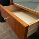 Enfilade Scandinavian tv cabinet of the 60s in teak