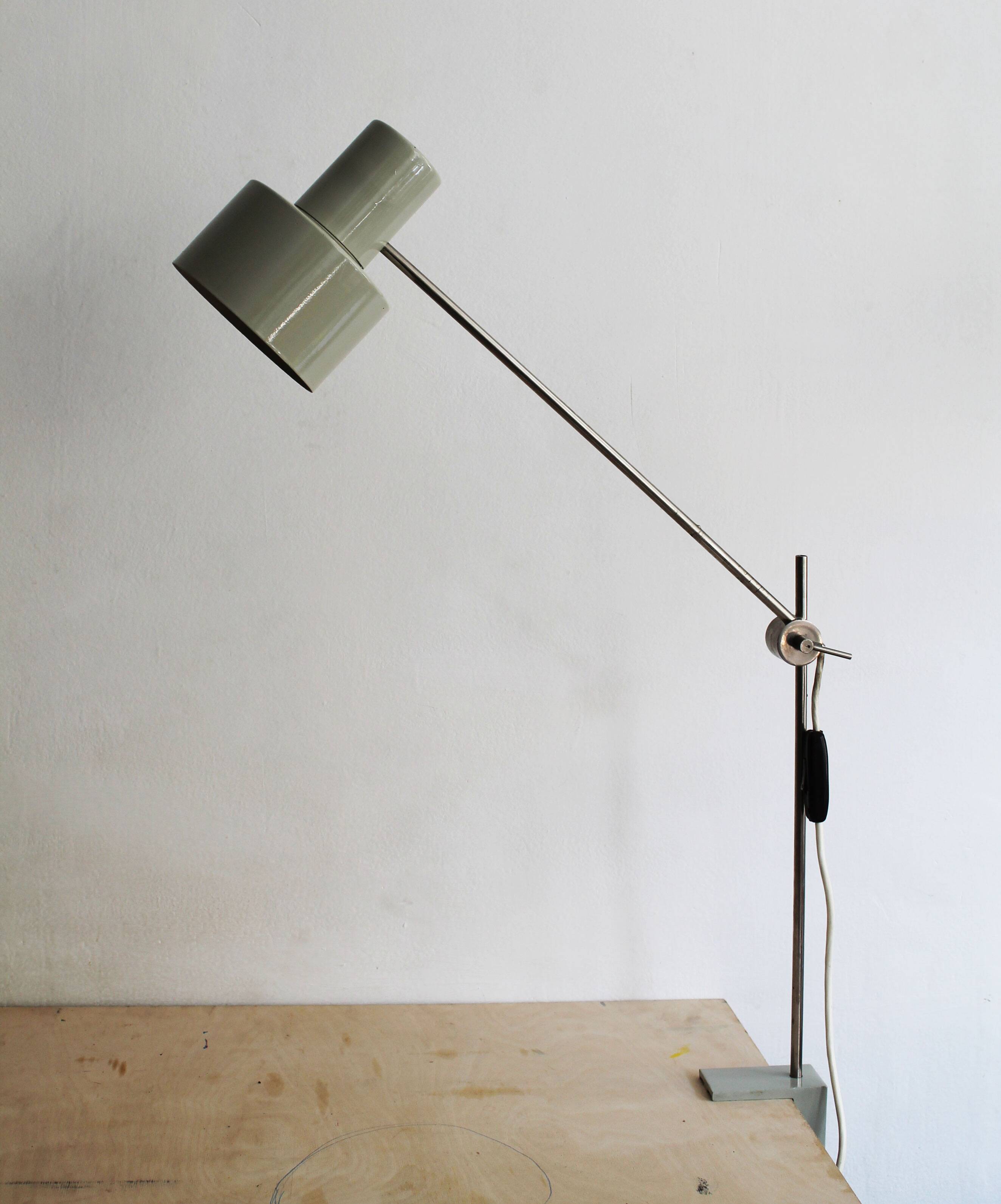 1960s Desk / Wall Lamp by Jan Suchan