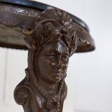 Tripod pedestal table