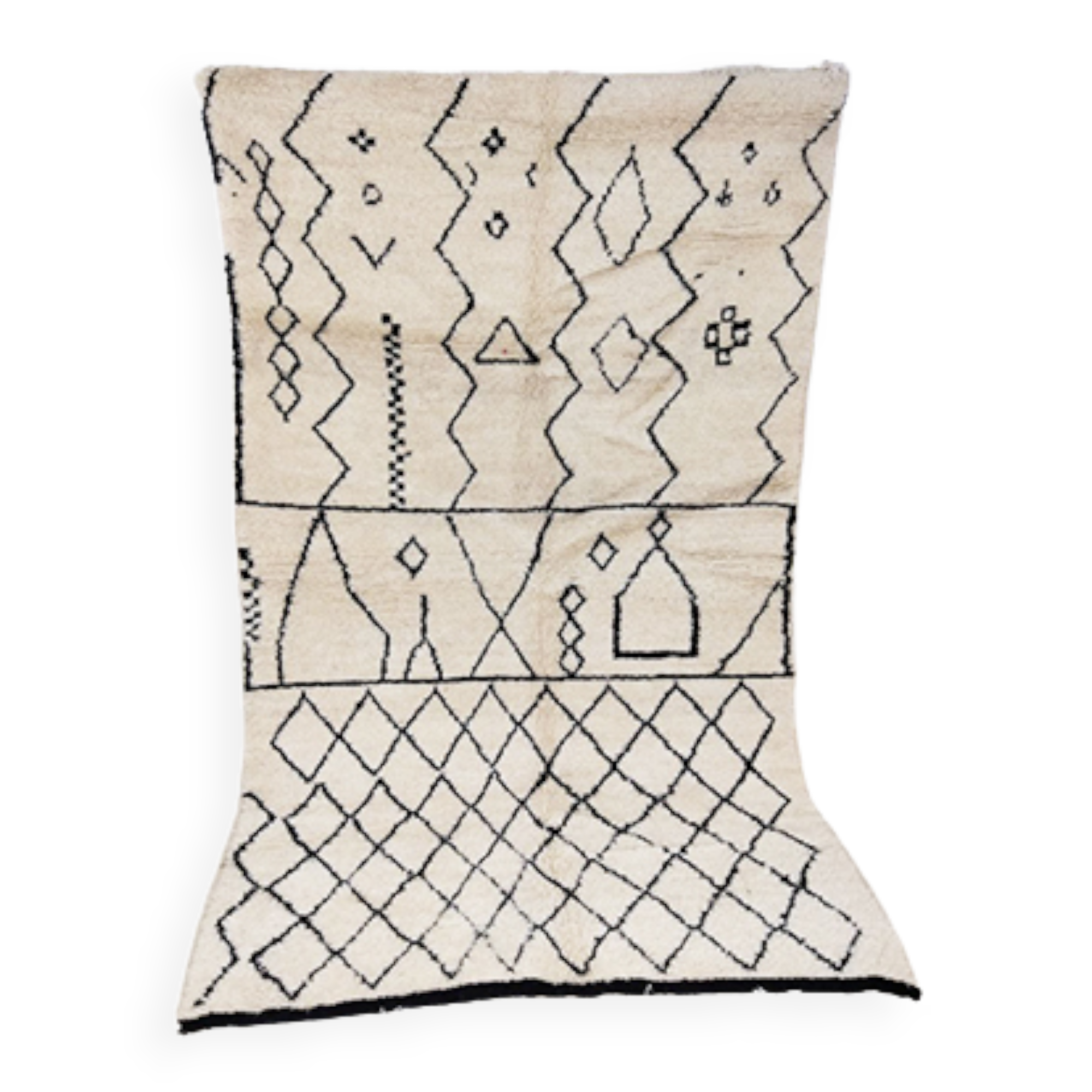 Moroccan carpet 257x153cm