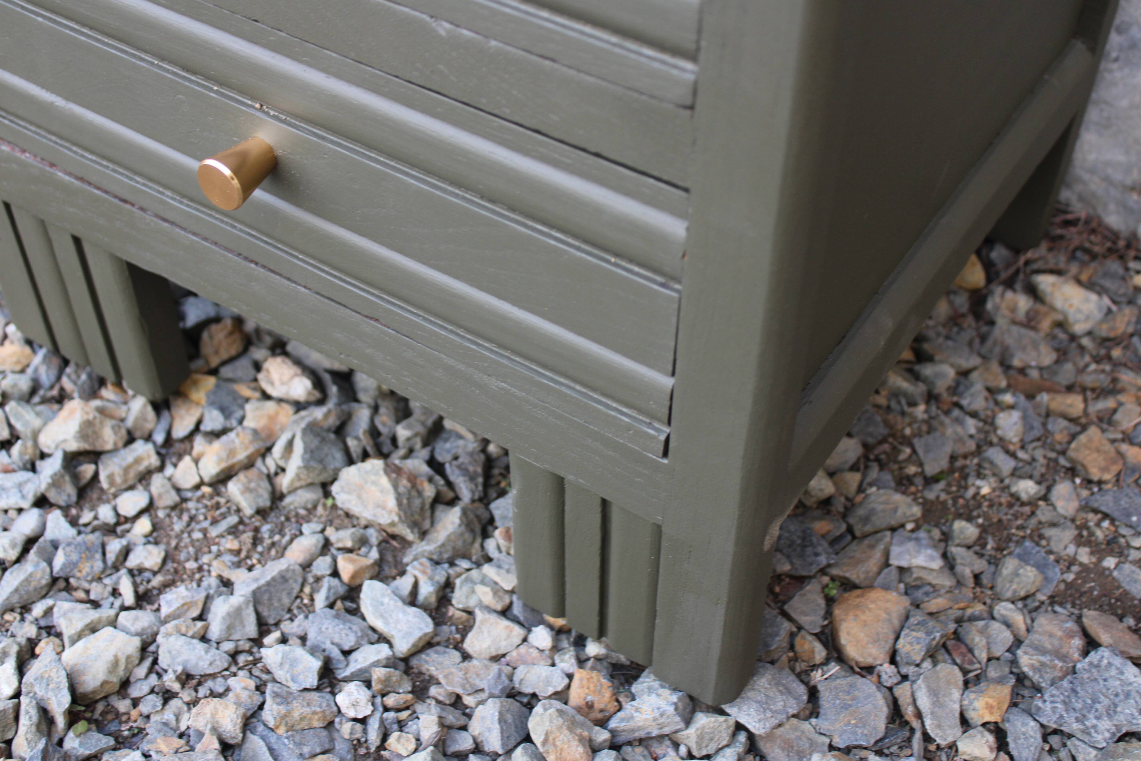 Vintage art deco style chest of drawers