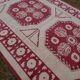 Vintage handmade Turkish rug 200x298 cm