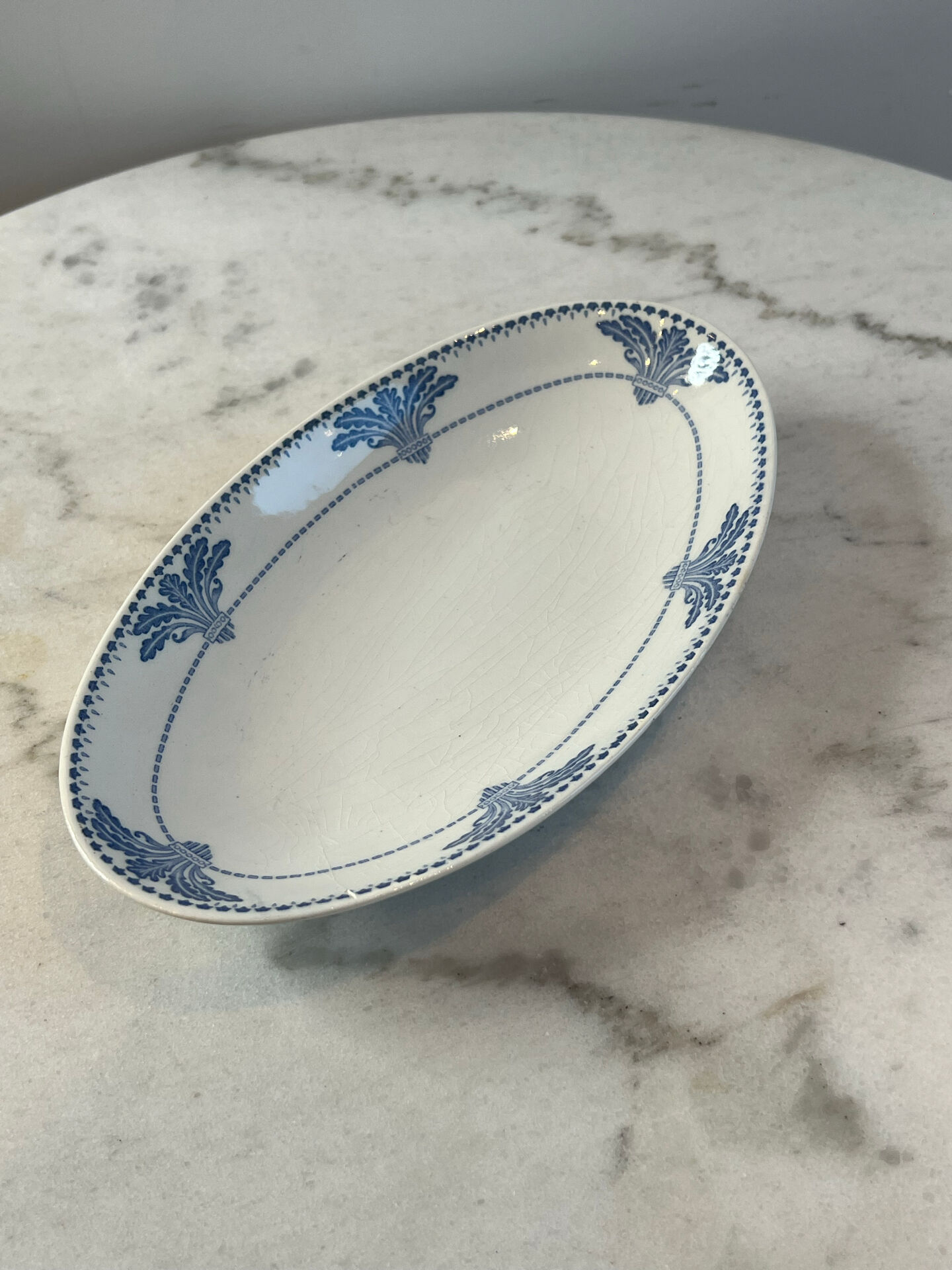 Ravier Creil et Montereau service Windsor 24cm