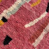 Vintage Boujad wool rug – 160 x 260 cm – Handmade in Morocco