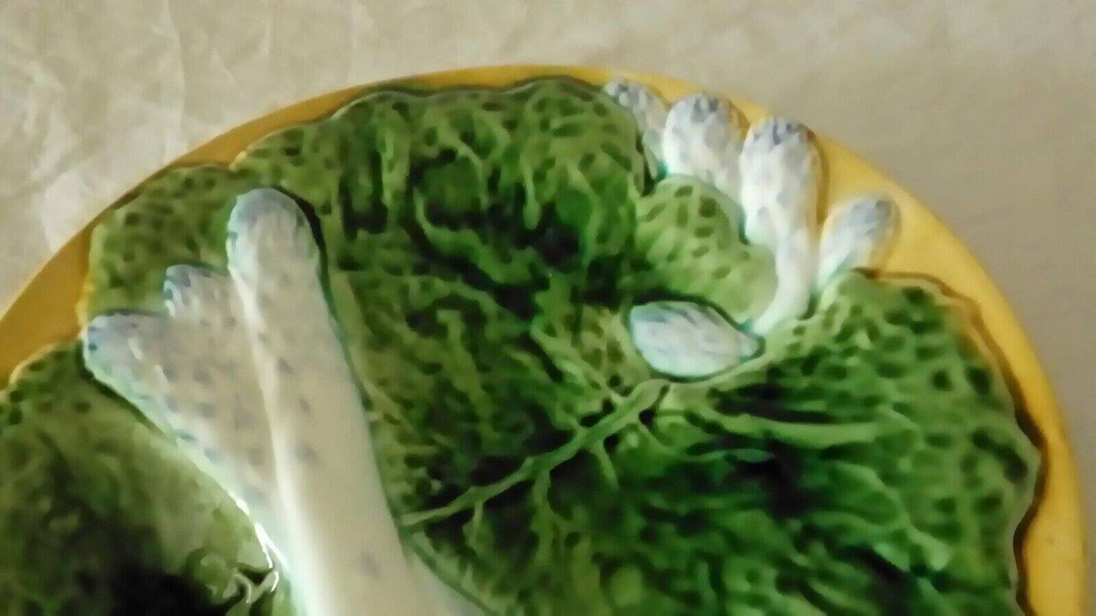 Iron earth slushie asparagus plate