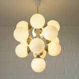 Sputnik Chandelier Vintage Pendant Light Large Hanging Lamp Space Age Style