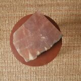 Empty mineral sculpture pocket cut stone handmade object
