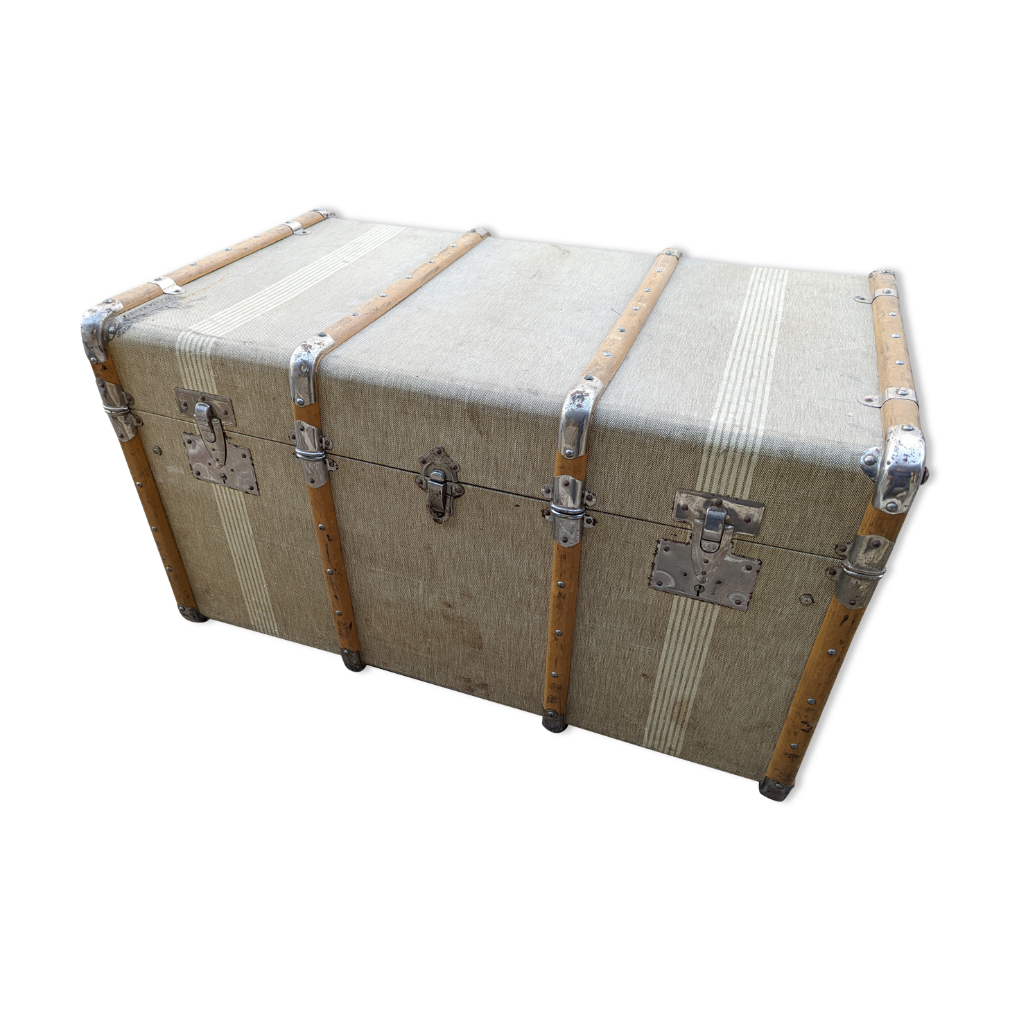 Vintage SNCF storage trunk