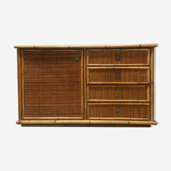 Bamboo & rattan buffet Dal Vera