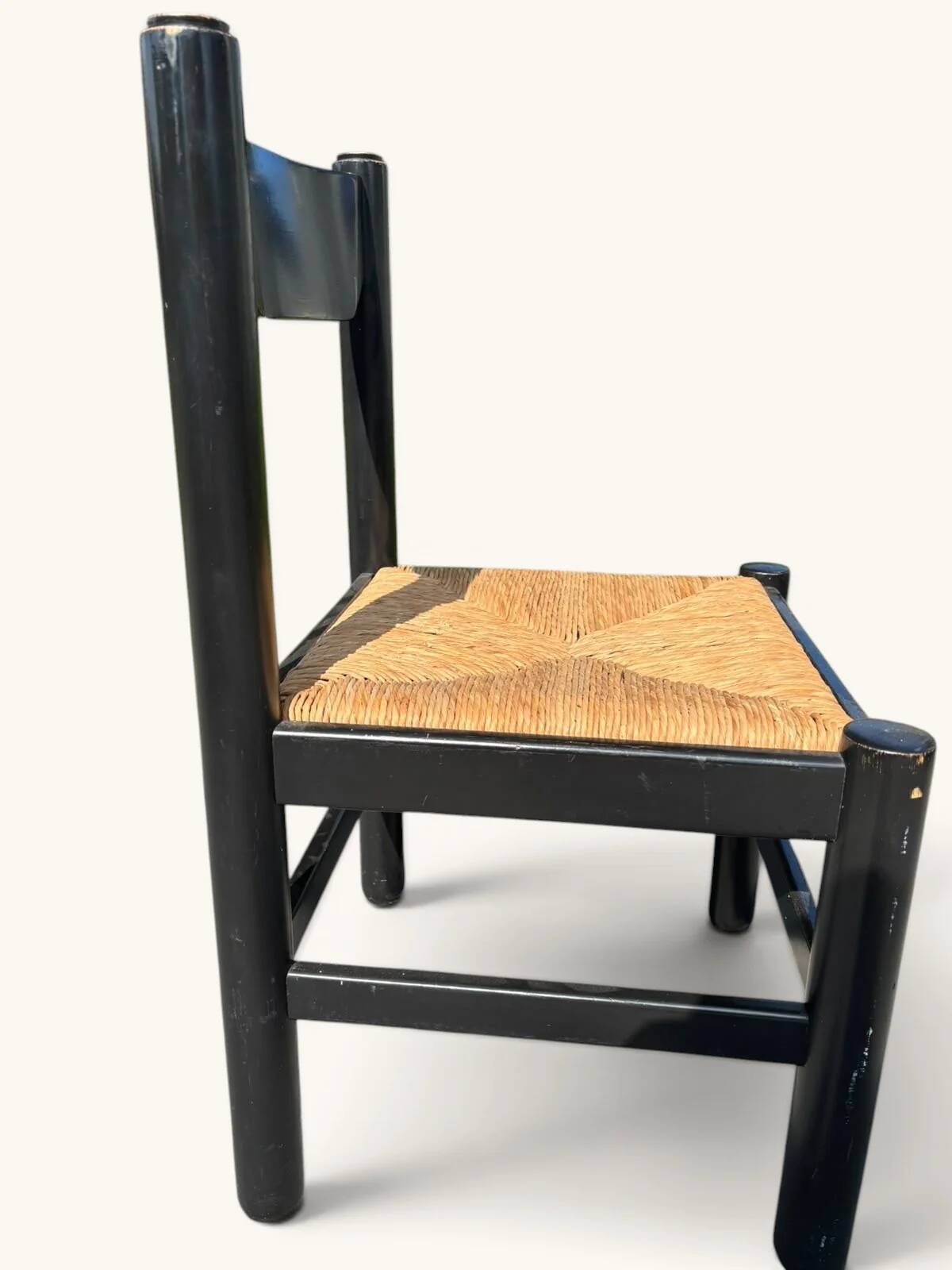 Table à manger avec 6 chaises de Vico Magistretti pour Cassina