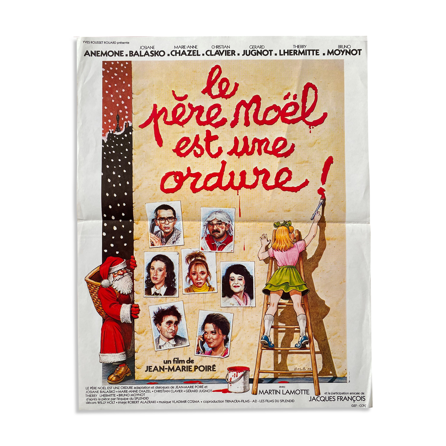 Affiche Le Pere Noel Est Une Ordure