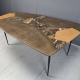 Hand made design dining table, 1990s
