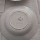 6 hollow plates.model capri manufacture Pexonne