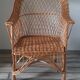 Rattan armchair
