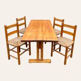 Charlotte Perriand pine table