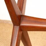 Vintage Scandinavian table, high and low, in teak by Frederik Kayser 1960.