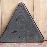 Enamelled sheet metal panel - 50s