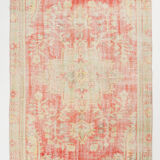 5x8 Pale Red & Cream Vintage Area Rug, 153x256Cm