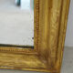 Mirror Louis Philippe gilded with gold leaf 78x105cm