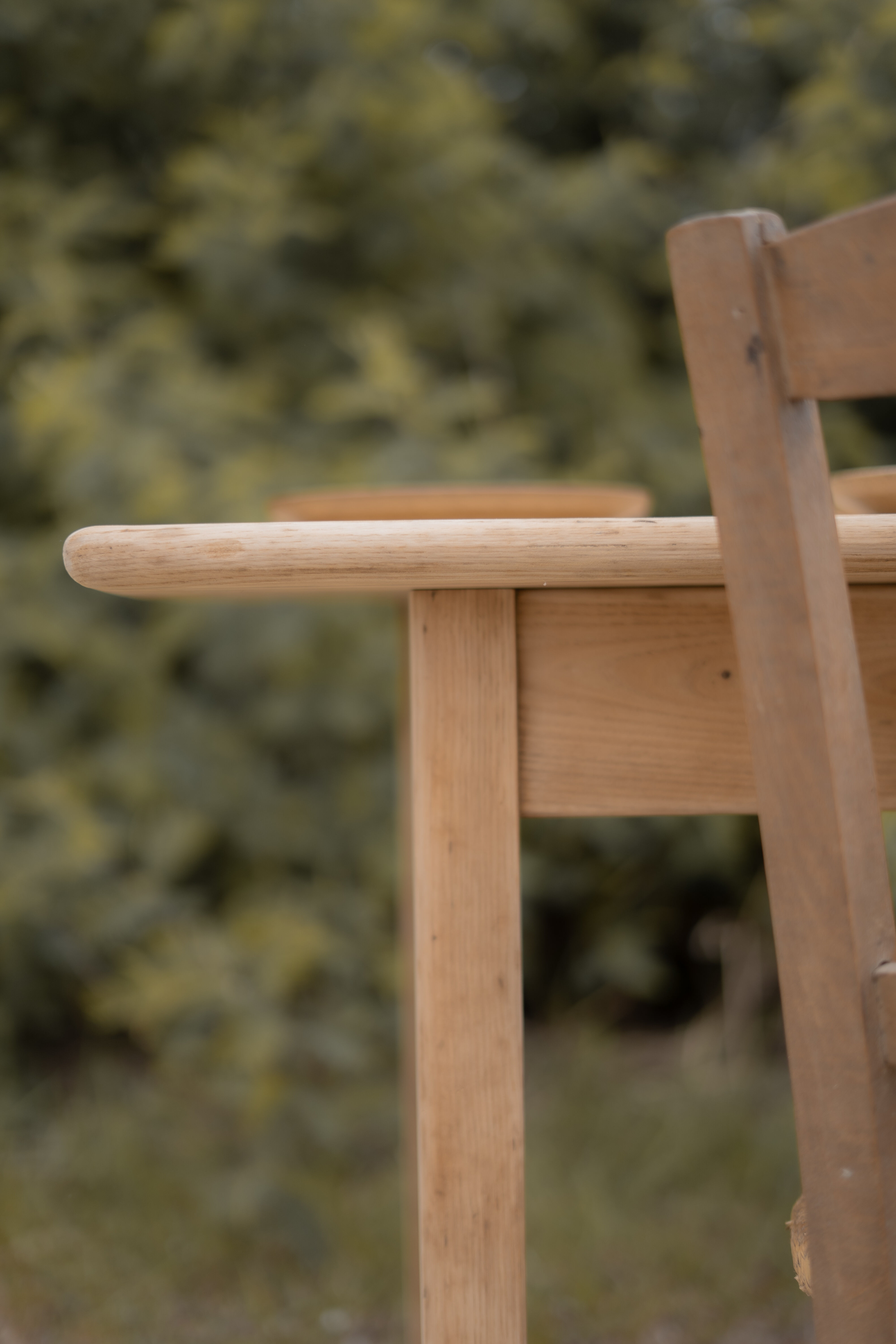 Oak farmhouse table