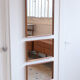 Triptych of modernist mirrors - 125x47cm