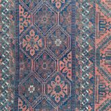 Tapis ancien Belutch afghan 122x220 cm