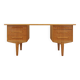 Bureau en chêne, design danois, années 1960, designer : Henning Kjærnulf