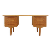Oak desk, Danish design, 1960s, designer: Henning Kjærnulf