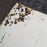 Industrial metal workshop table