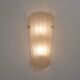 Pair of Murano Glass Sconces with Gold Dust Inclusions