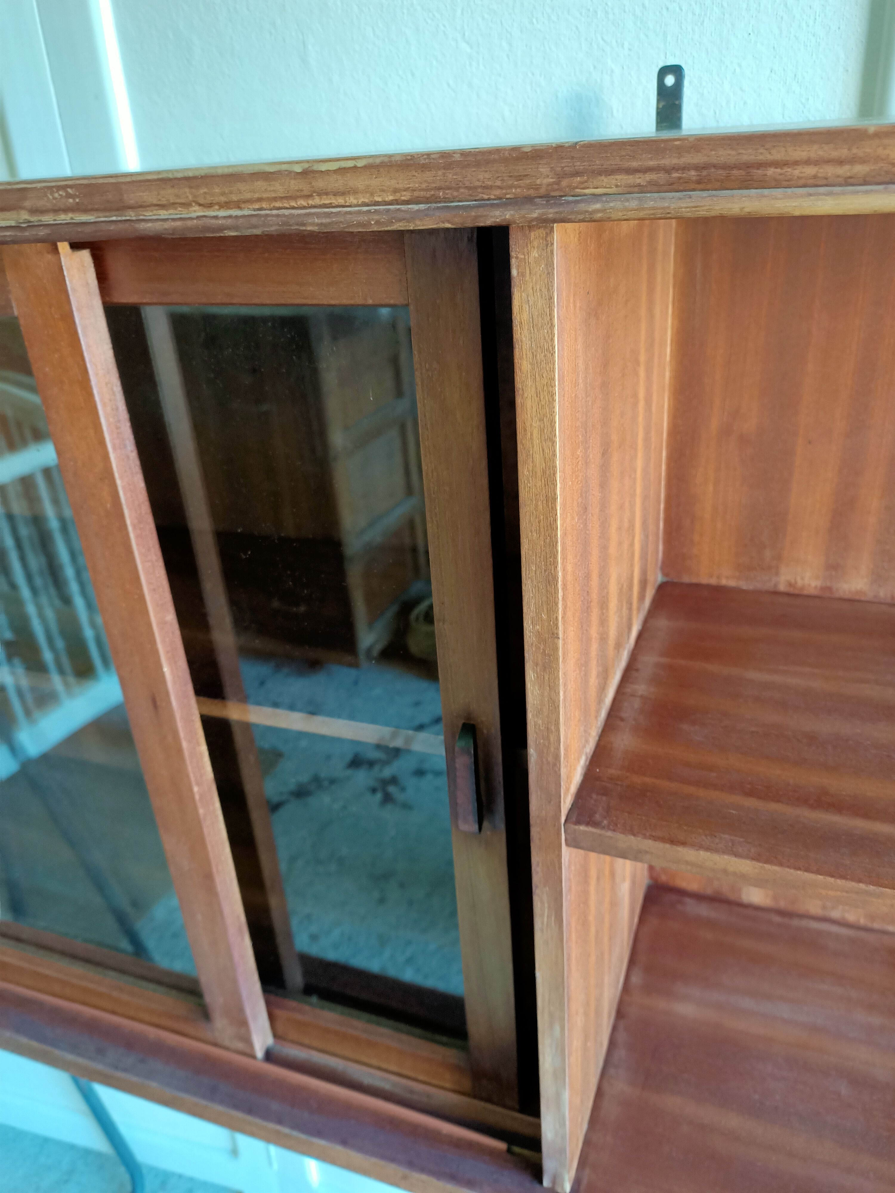 Vintage wall shelf/closet