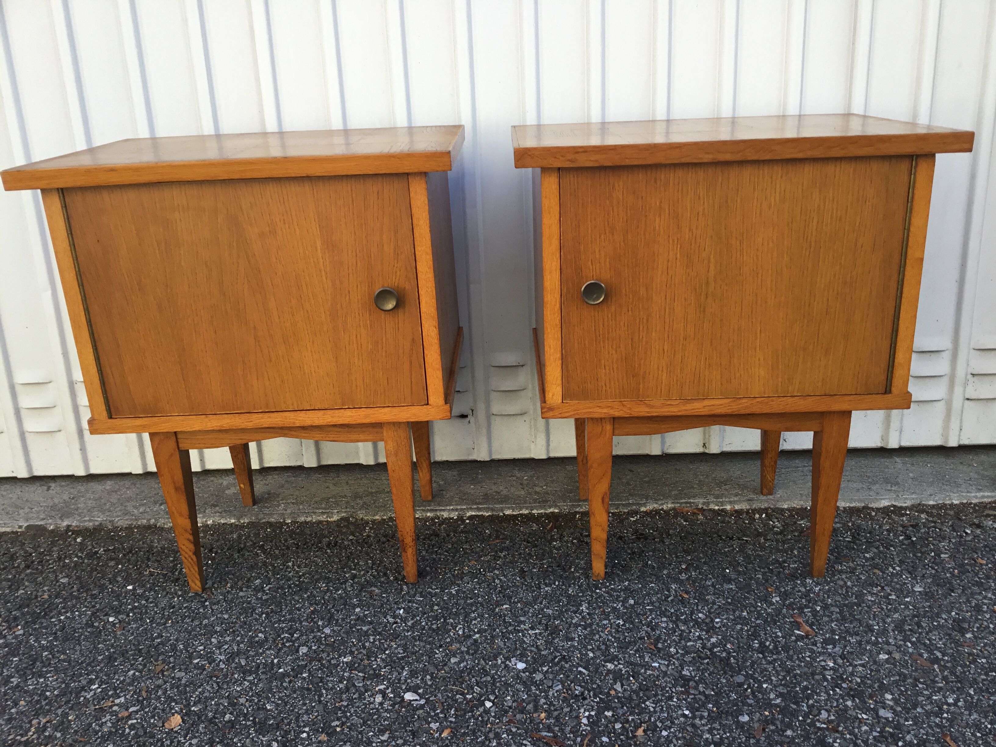 Paire de chevets vintage