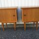 Paire de chevets vintage