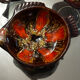 3 vintage Bouillabaisse plates signed Marius Giuge - Vallauris