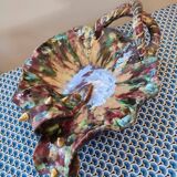 Original fruit bowl dating from the mid-20th century signed raymond raffour in good condition