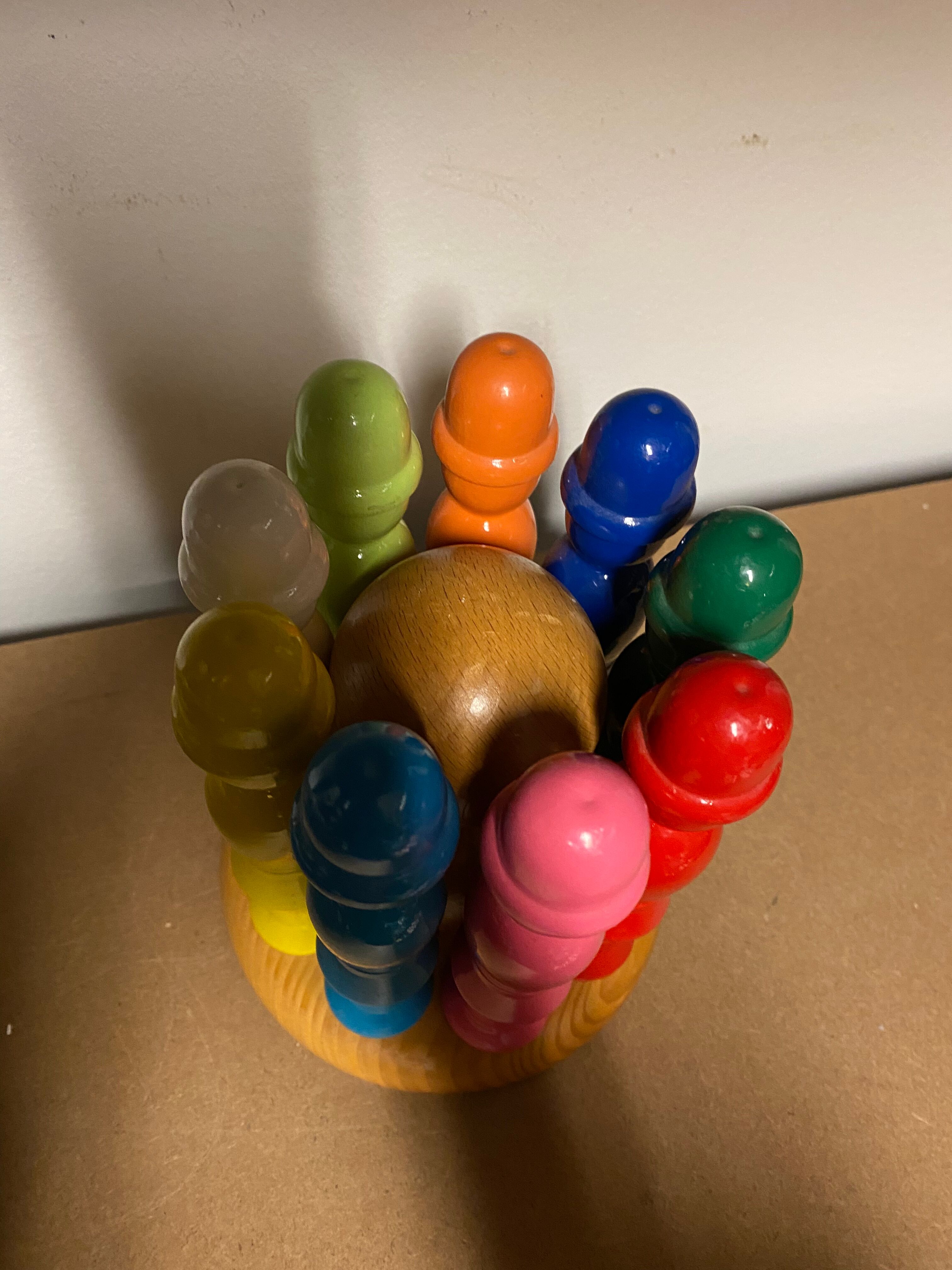 Old vintage bowling games for children