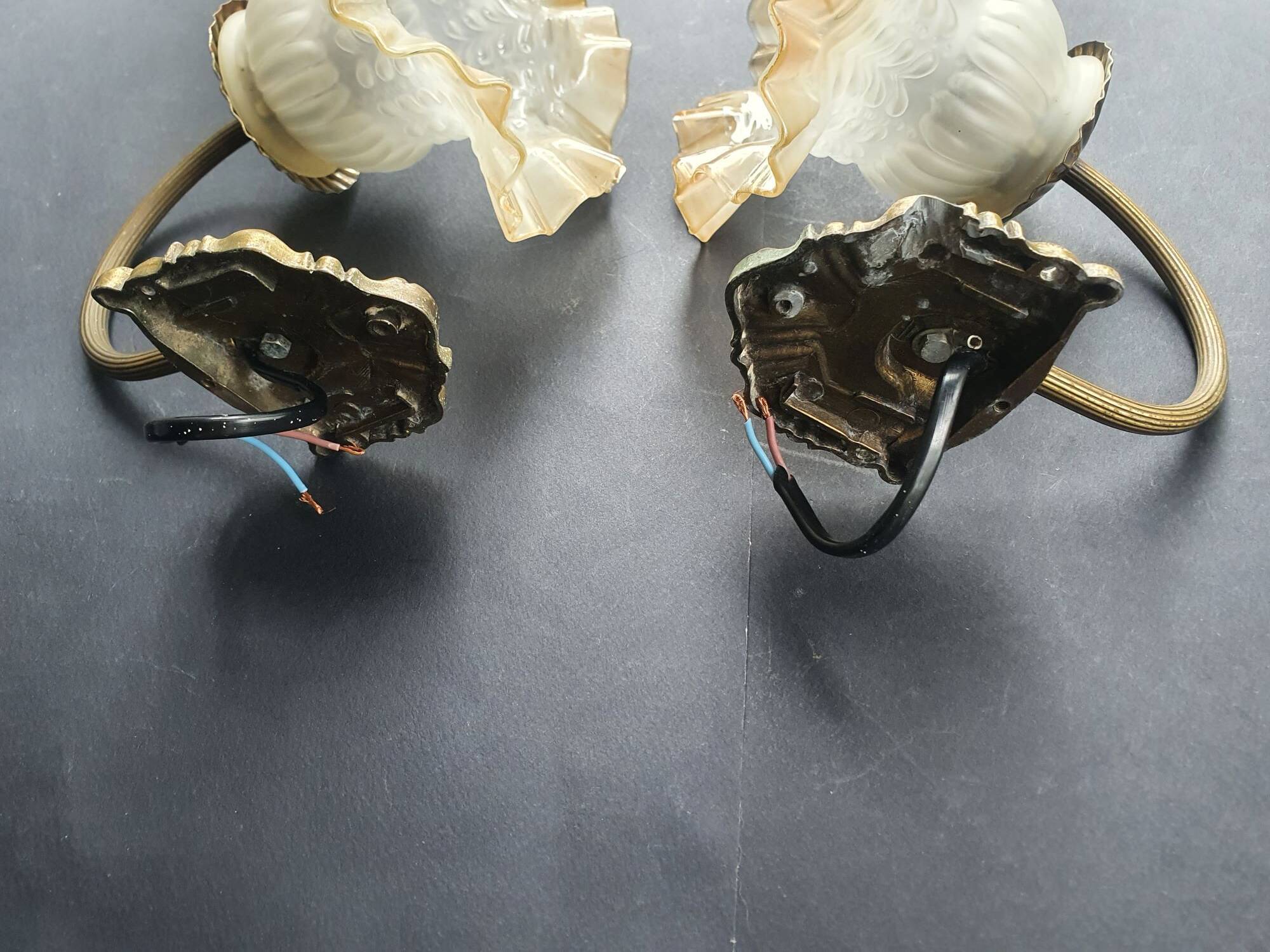 Pair of Art Deco wall sconces