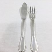 Sfam - 12 Art Deco Fish Cutlery