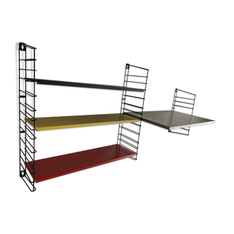 Étagères Tomado avec étagère de bureau A. Dekker années 1960