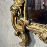 18th century giltwood mirror