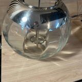 Crystal and silver-plated metal champagne bucket